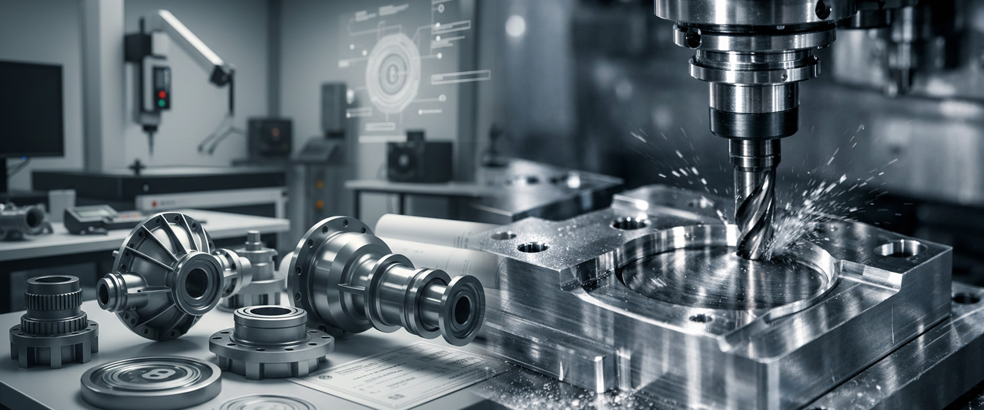 Precision CNC Spare Parts Machining